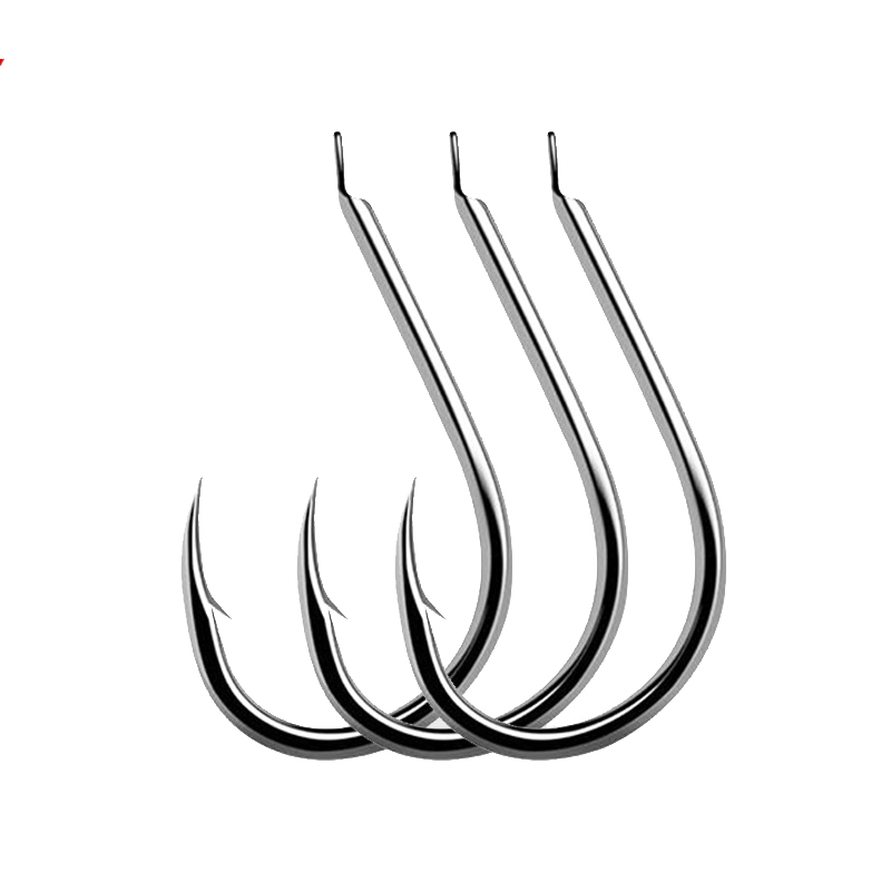 Fishing Hook Circle - 100 teile/los 7 Größe Stacheldraht Angelhaken