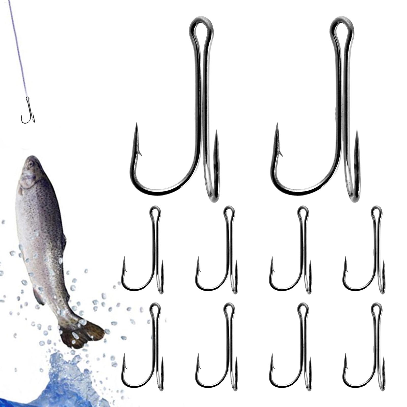 Widerhaken-Angelhaken 10er-Pac – Fishing Hook Treble Bewertung und Preis