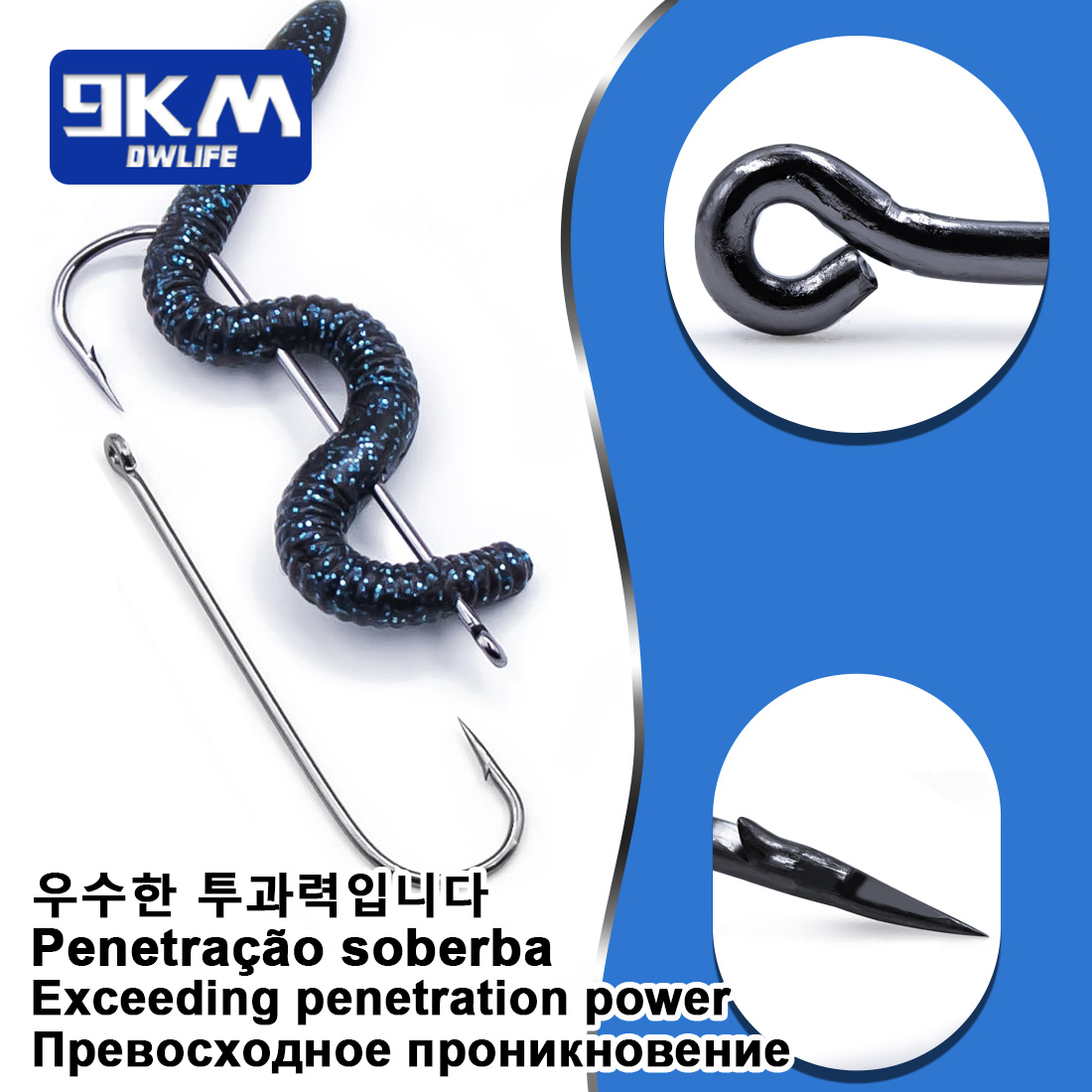 9KM Aberdeen Hooks Langstiel-A – Fishing Hook Barbless Bewertung und Preis