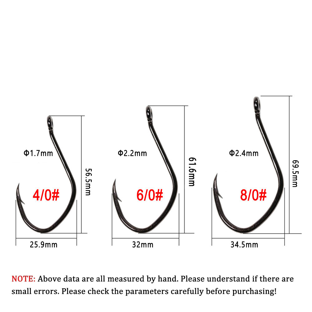 Wifreo 20 Stück V-förmige Wels – Fishing Hook Offset Bewertung und Preis