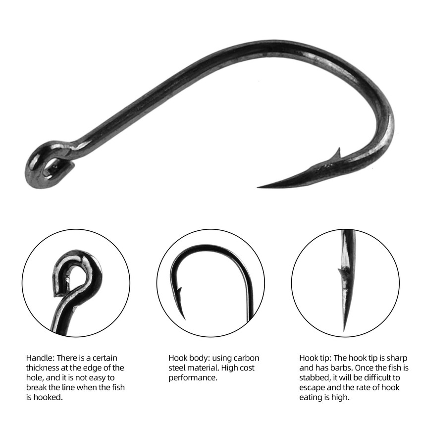 70 Teile/schachtel Angeln Hake – Fishing Hook Circle Bewertung und Preis
